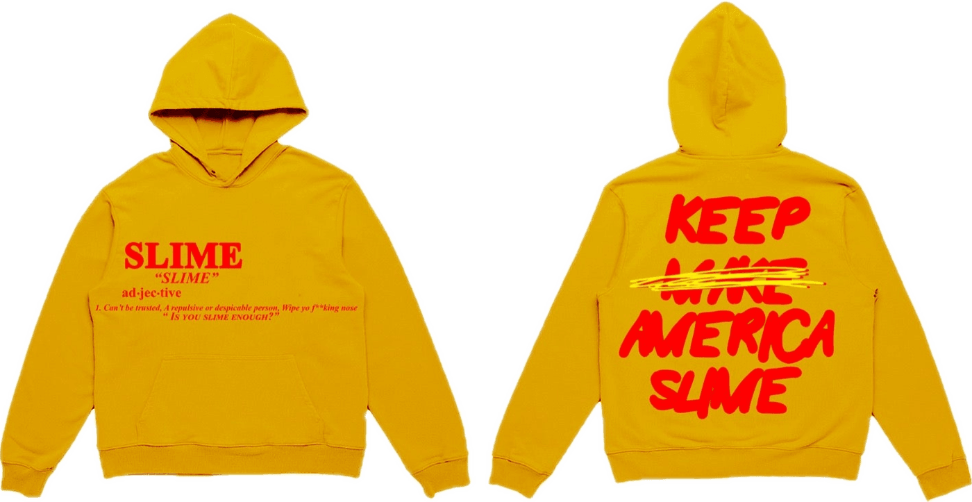 Keep America Slime Slime" - Hoodie (Ketchup & Mustard)